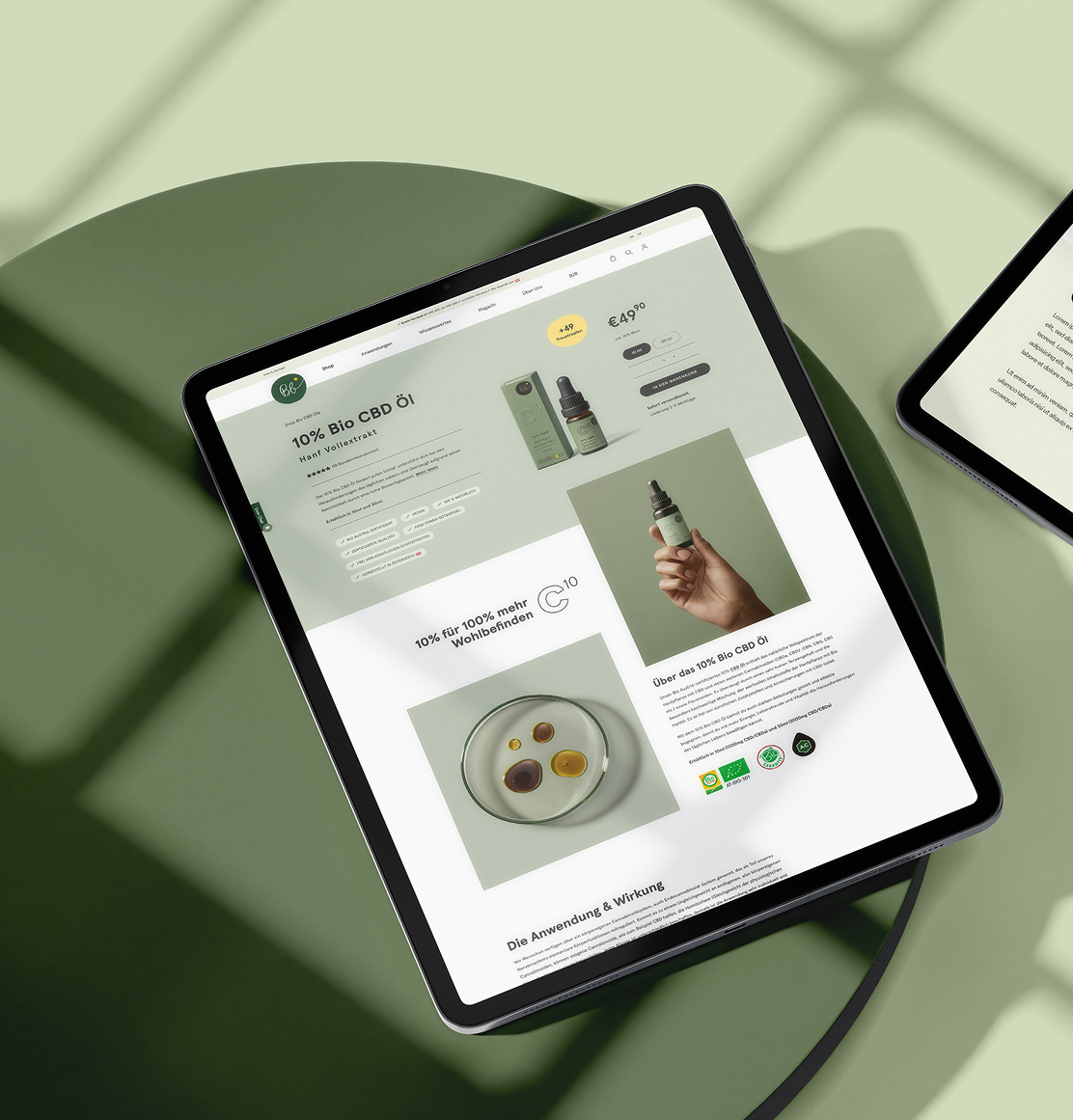 Biobloom mockup