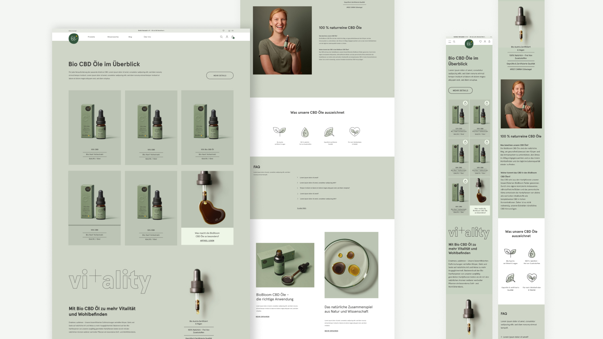 Biobloom product overview design