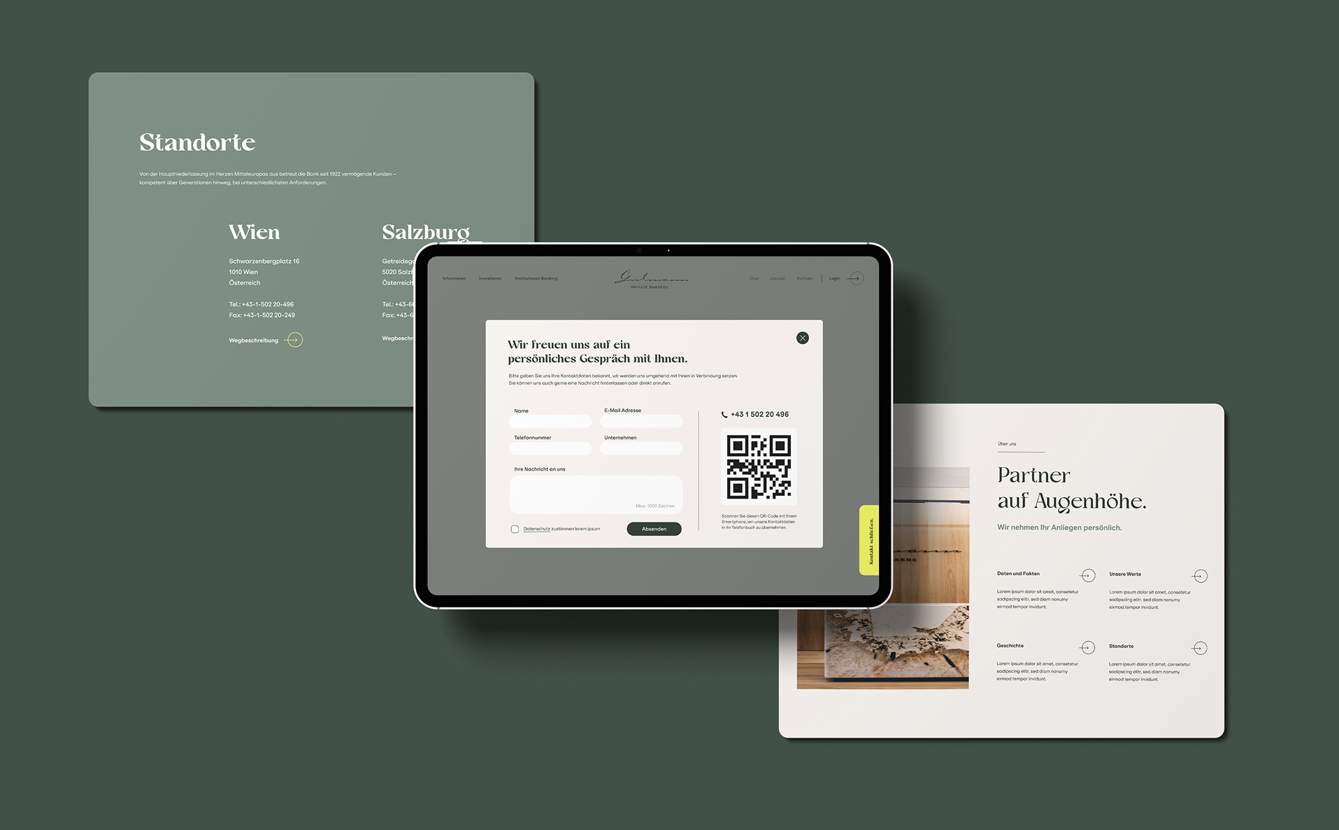 Gutmann mockup on tablet