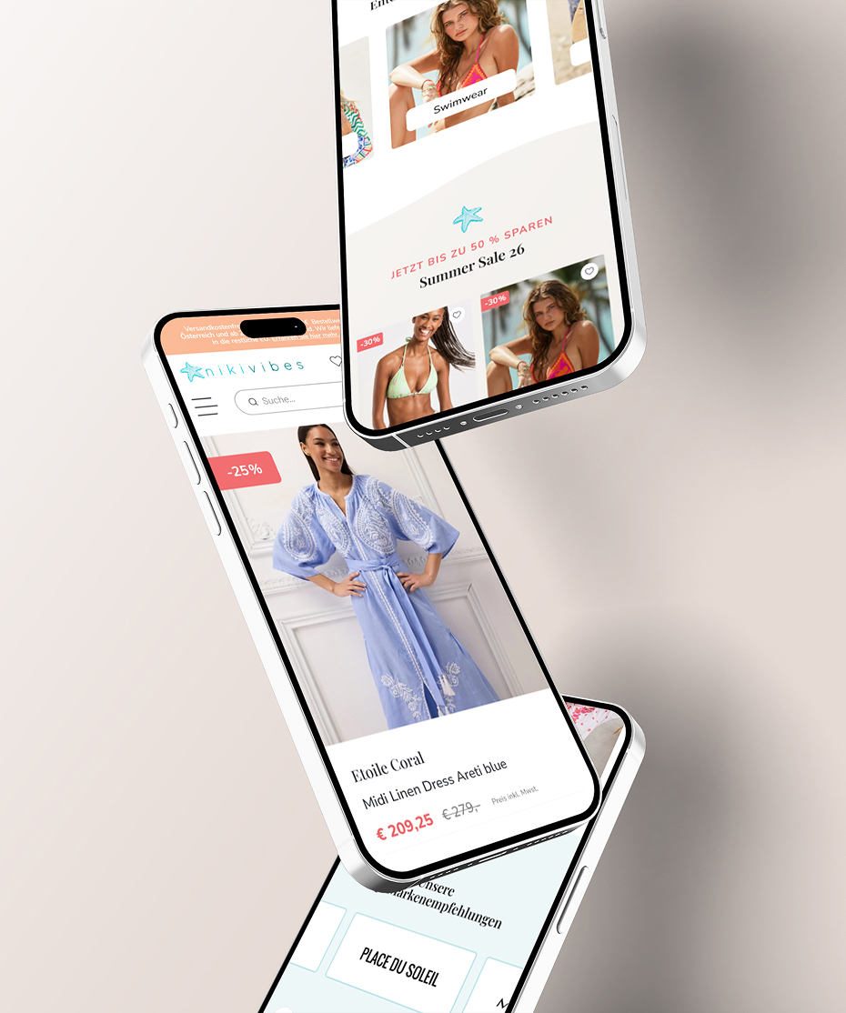 Nikivibes mobile devices mockup